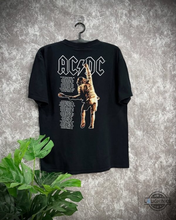 reprinted 2000 ac dc shirt