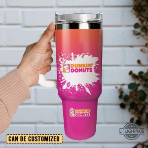 personalized dunkin donuts tumbler 40oz