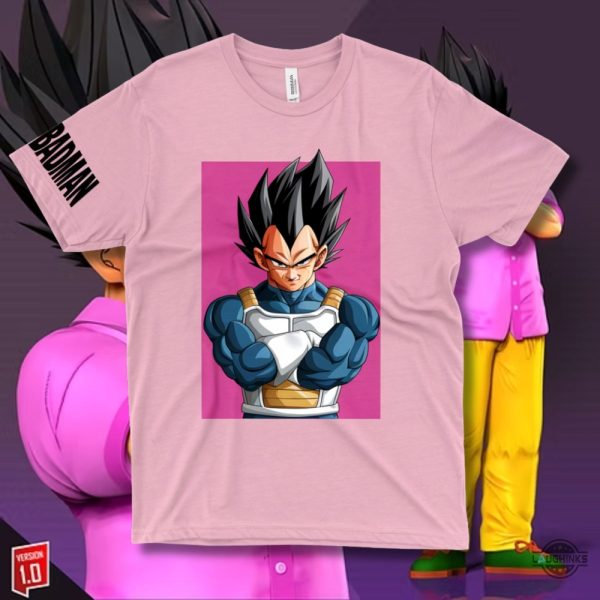 new vegeta badman shirt