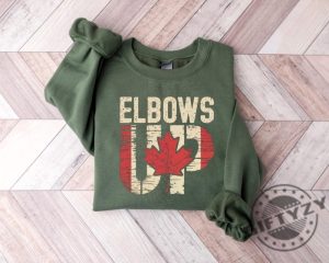 Elbows Up Canada True North Strong And Free Shirt giftyzy 3