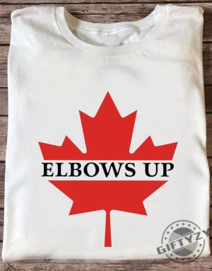 Elbows Up Canadian Pride Shirt giftyzy 3