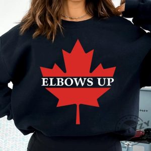 Elbows Up Canadian Pride Shirt giftyzy 4