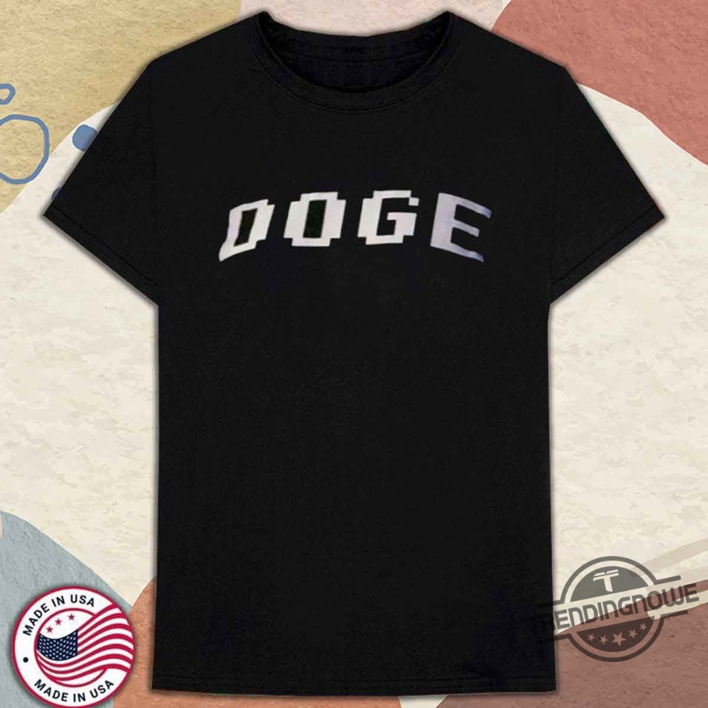 Elon Musk Wearing Doge T Shirt 8 Elon Musk Wearing DOGE T Shirt