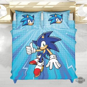 super sonic the hedgehog bedding set