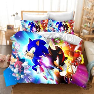 sonic and shadow bedding set