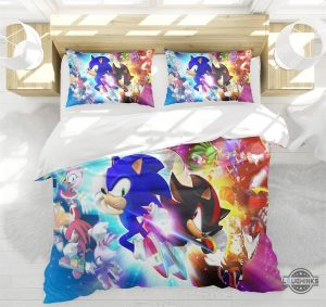 sonic and shadow bedding set