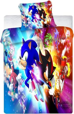 sonic and shadow bedding set