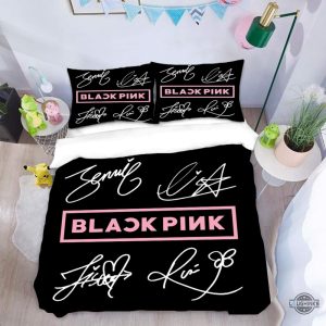 blackpink bedding set