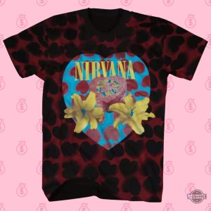 reprinted nirvana heart shaped box shirt