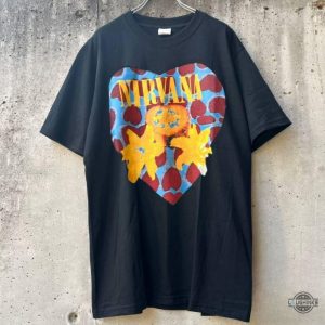 nirvana heart shaped box shirt choose color