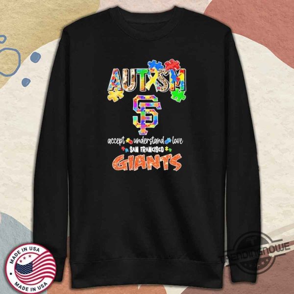 San Francisco Giants Autism Accept Understand Love Shirt trendingnowe 4