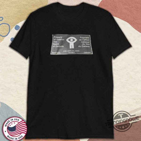 Property Of National Film Board Of Canada Shirt trendingnowe 3
