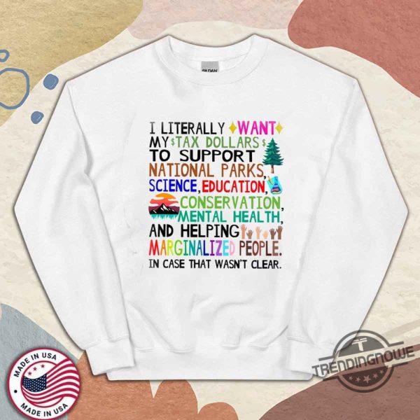 Activism Shirt Support National Parks T Shirt Fund Education And Mental Health trendingnowe 2