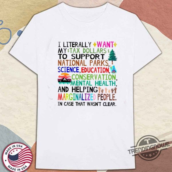 Activism Shirt Support National Parks T Shirt Fund Education And Mental Health trendingnowe 3