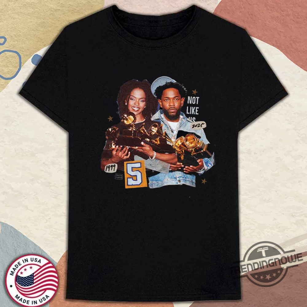 Lauryn Hill And Kendrick Lamar Grammy Winners Shirt 8 Lauryn Hill And Kendrick Lamar Grammy Winners Shirt
