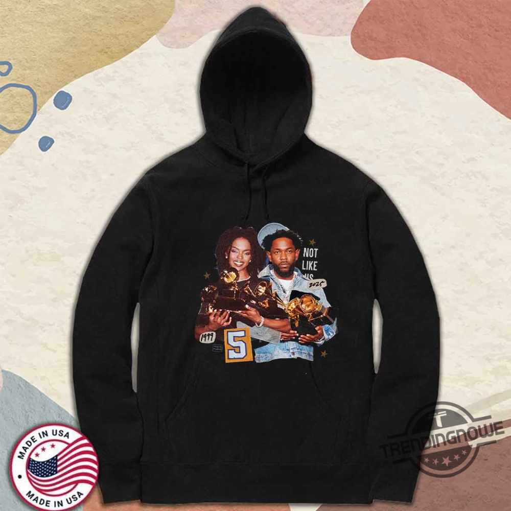 Lauryn Hill And Kendrick Lamar Grammy Winners Shirt 9 Lauryn Hill And Kendrick Lamar Grammy Winners Shirt