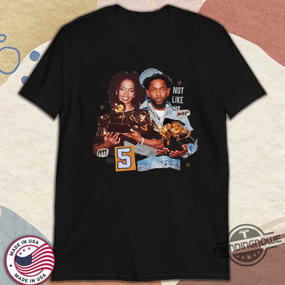 Lauryn Hill And Kendrick Lamar Grammy Winners Shirt 10 Lauryn Hill And Kendrick Lamar Grammy Winners Shirt