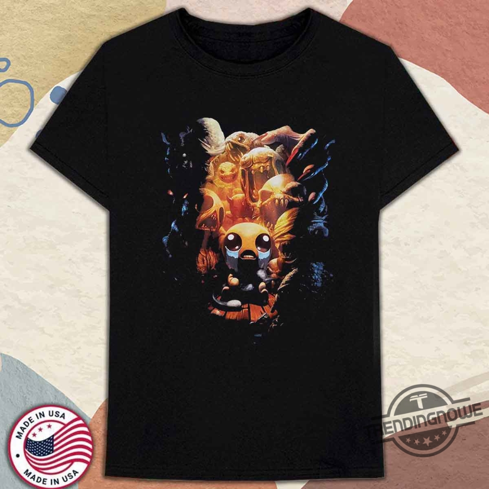 The Binding Of Isaac Surrounding Villains Shirt 8 The Binding Of Isaac Surrounding Villains Shirt