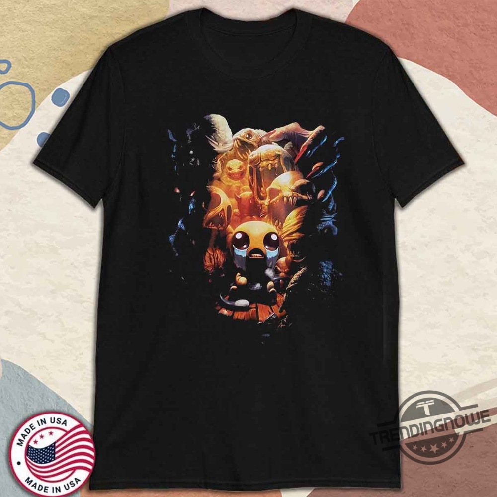 The Binding Of Isaac Surrounding Villains Shirt 10 The Binding Of Isaac Surrounding Villains Shirt