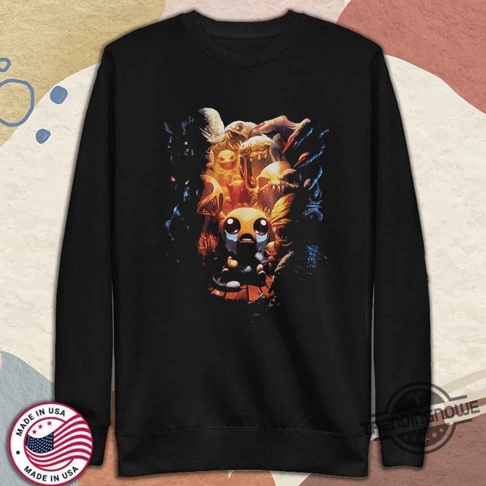 The Binding Of Isaac Surrounding Villains Shirt 11 The Binding Of Isaac Surrounding Villains Shirt