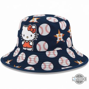 hello kitty houston astros baseball bucket hat