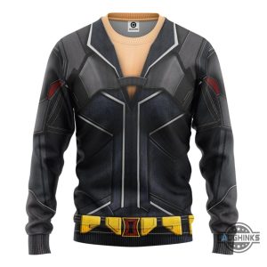 black widow costume cosplay shirt