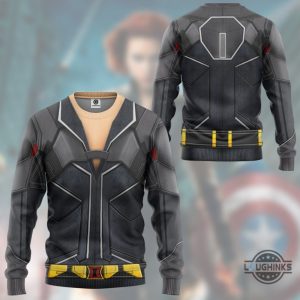 black widow costume cosplay shirt