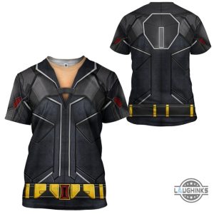 black widow costume cosplay shirt