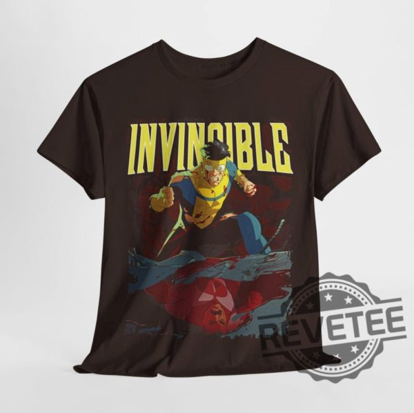 Limited Edition Invincible Mark Superhero T Shirt Hoodie Sweatshirt Mens Tee Unisex Shirt Graphic Tee Superhero Costume Comic Book Fan Gift revetee 1 1