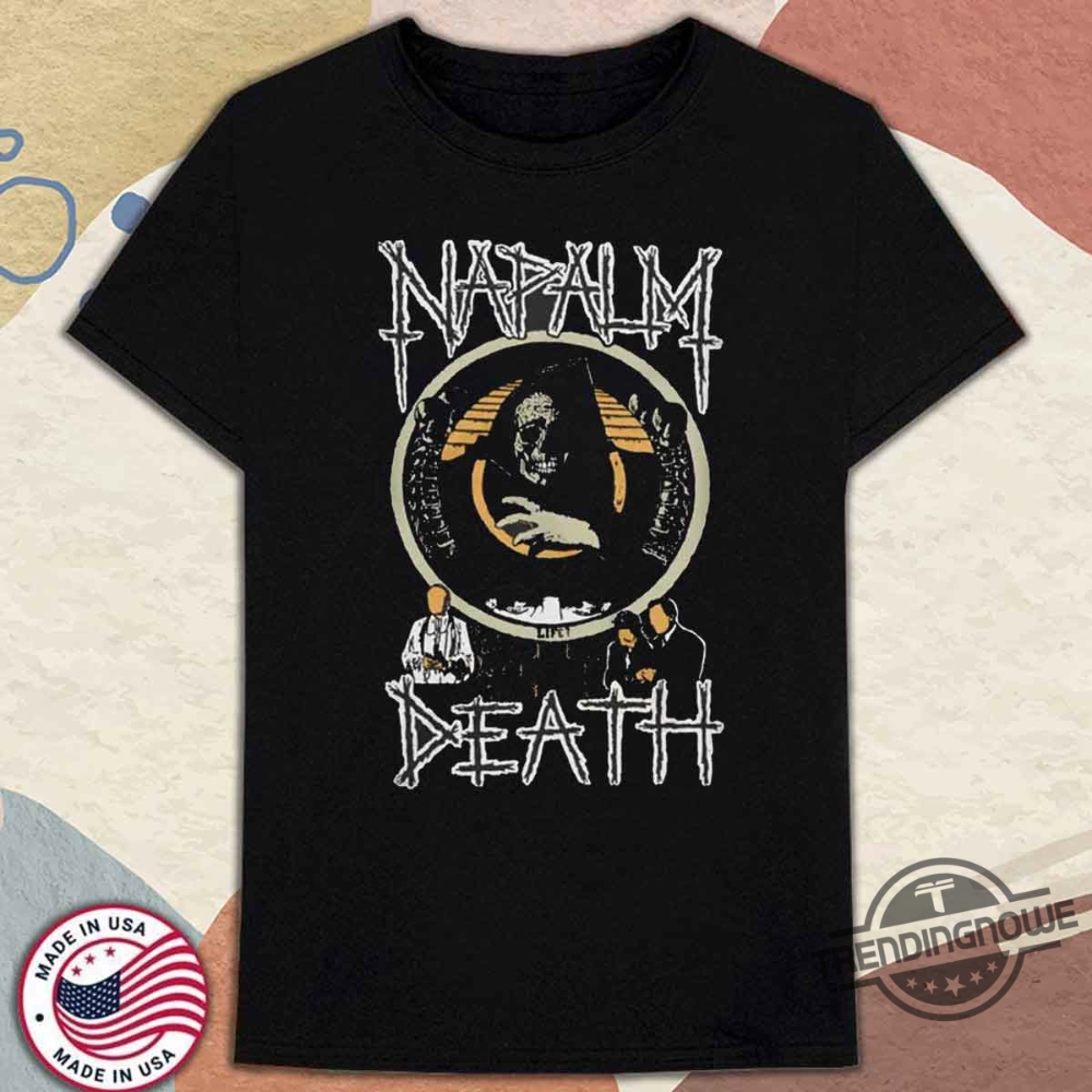Napalm Death Shirt 8 Napalm Death Shirt