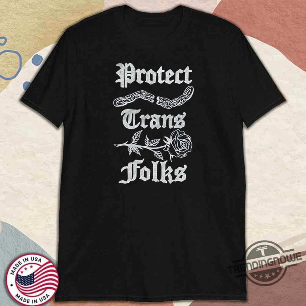 Protect Trans Folks Chain Short Sleeve Shirt 10 Protect Trans Folks Chain Short Sleeve Shirt