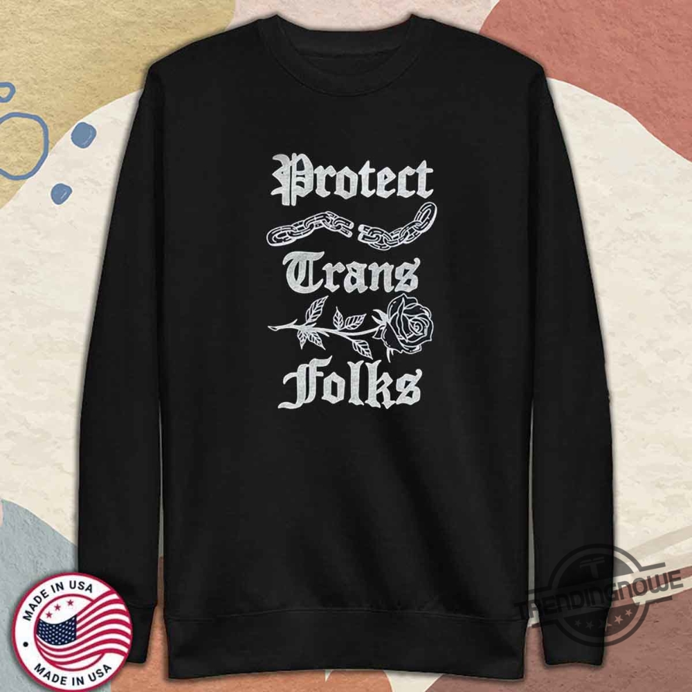 Protect Trans Folks Chain Short Sleeve Shirt 11 Protect Trans Folks Chain Short Sleeve Shirt