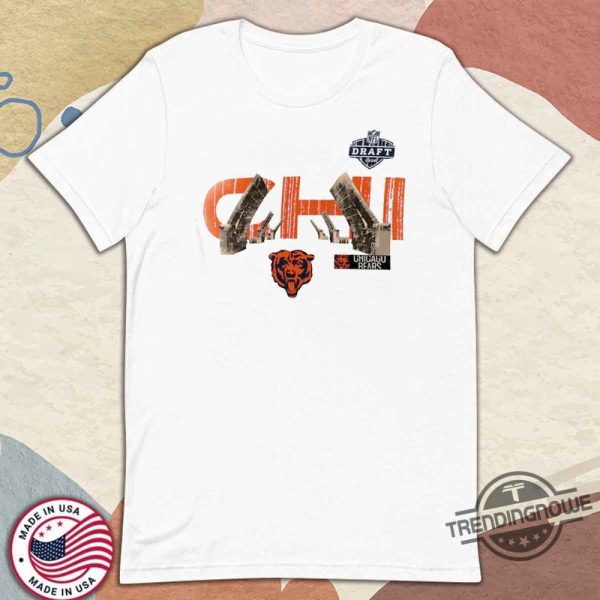 Chicago Bears 2025 Nfl Draft Shirt Official Football Draft Fan Shirt trendingnowe 1
