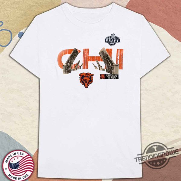 Chicago Bears 2025 Nfl Draft Shirt Official Football Draft Fan Shirt trendingnowe 3