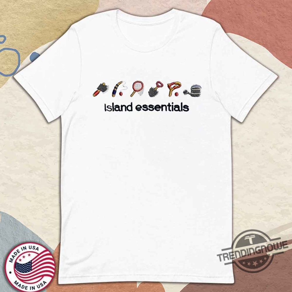 Island Vibes Island Essentials Embroidered Shirt trendingnowe 1