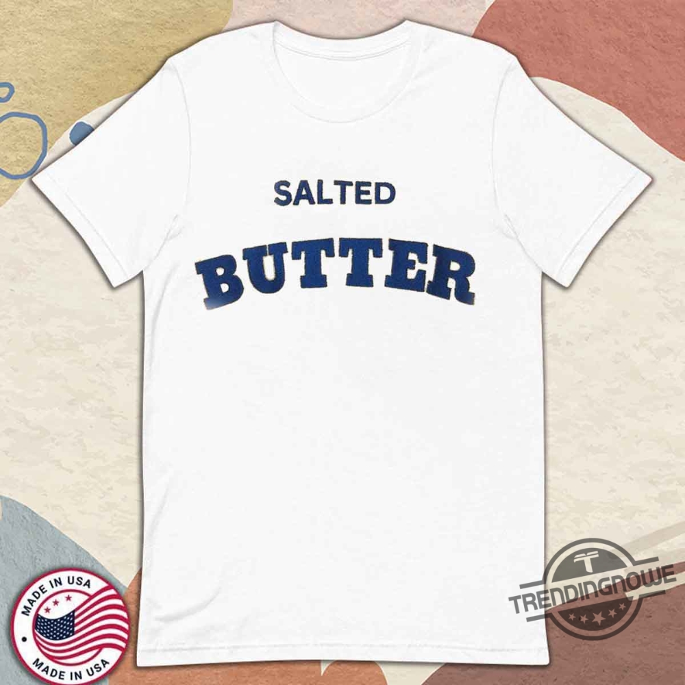 Salted Butter Embroidered Sweatshirt trendingnowe 1
