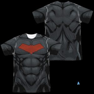 batman red hood style halloween costume t shirt