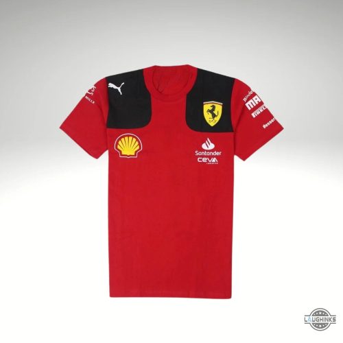 scuderia ferrari f1 replica puma charles leclerc shirt
