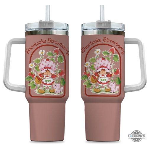 new mad engine strawberry shortcake tumbler 40oz