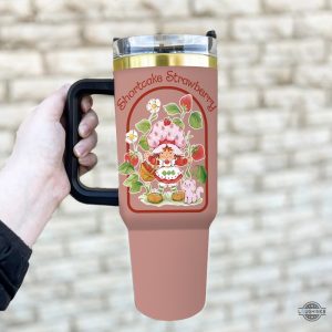 new mad engine strawberry shortcake tumbler 40oz