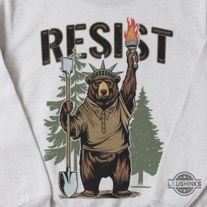 protect our national park smokey bear resist shirt statue of liberty
