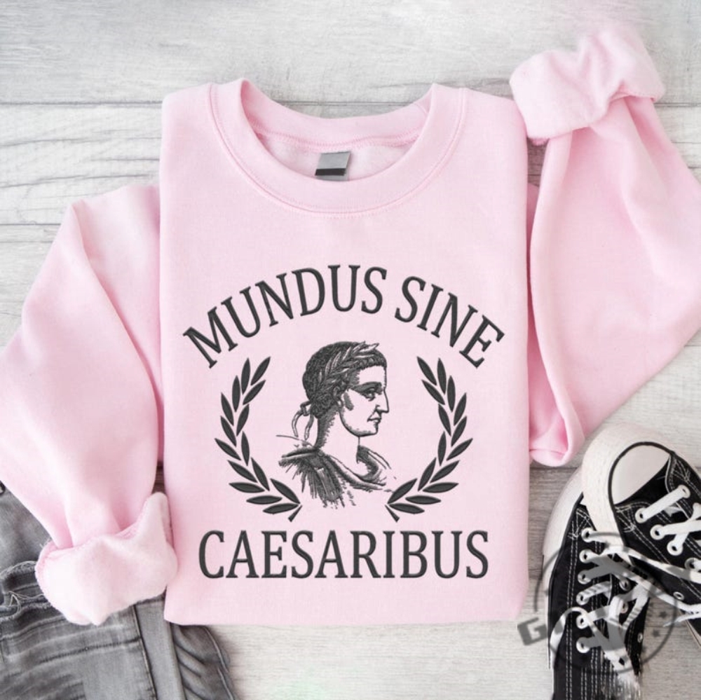 Mundus Sine Caesaribus Embroidered Shirt giftyzy 1