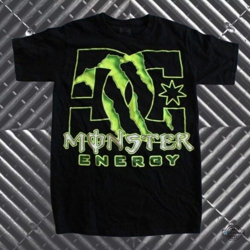 dc x monster energy t shirt replica