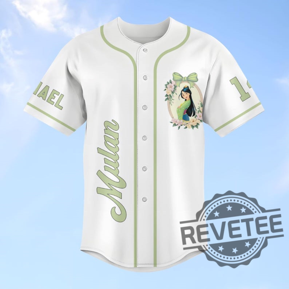 Custom Mulan Princess Baseball Jersey Disney Princess Shirt Mulan T Shirt Disney Tee Magic Kingdom Baseball Shirts 4 Custom Mulan Princess Baseball Jersey Disney Princess Shirt Mulan T Shirt Disney Tee Magic Kingdom Baseball Shirts