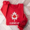 Embroidered Canada Elbows Up Womens Softstyle Shirt Hoodie Sweatshirt Canadian Pride Made In Canada Tee For All Canadians revetee 1