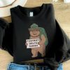 Embroidered Resist Bear Sweatshirt Hoodie T Shirt Foxtrot Delta Tango Embroidery National Forest Service Anti Trump Fdt revetee 1