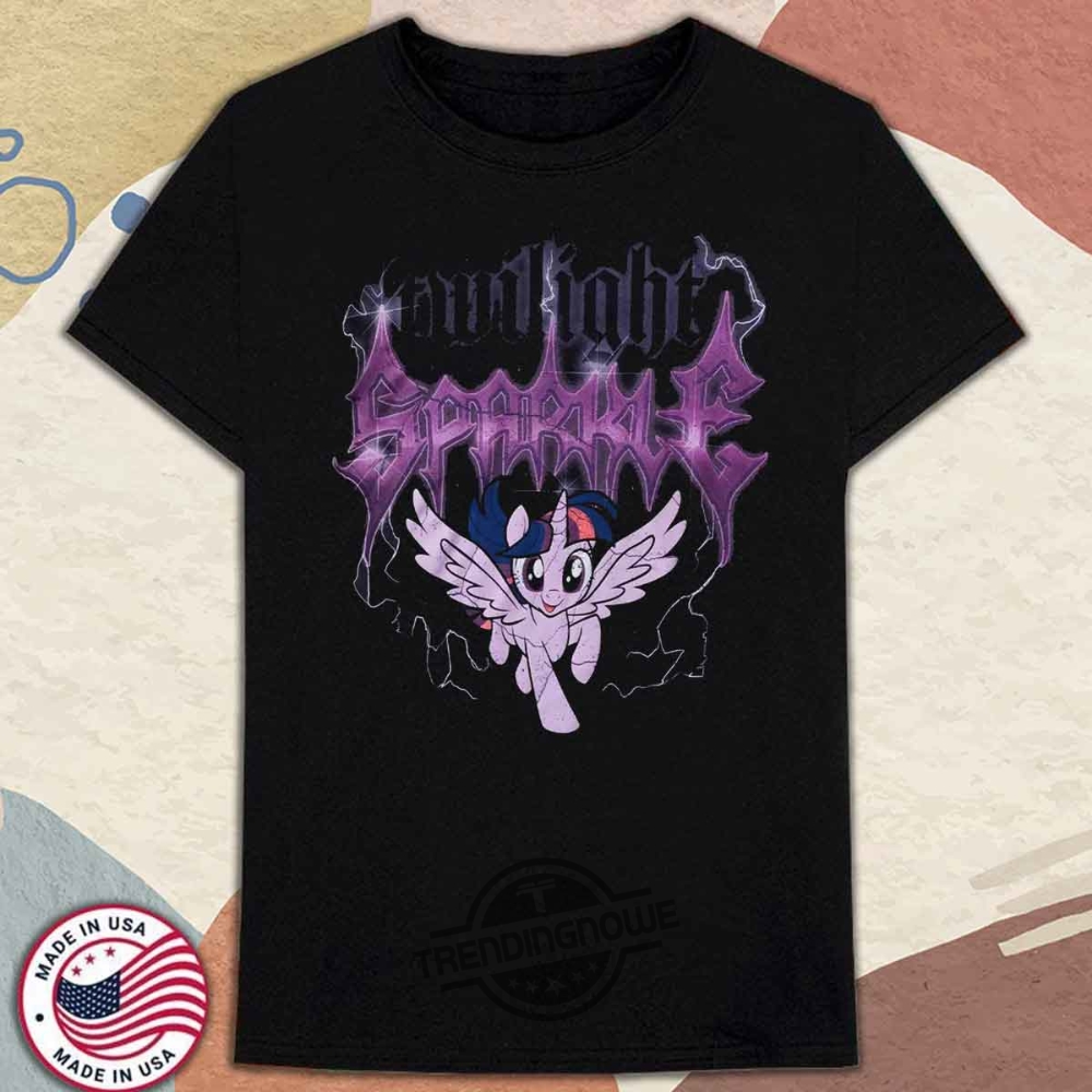 My Little Pony Twilight Sparkle Metal Girls Shirt 8 My Little Pony Twilight Sparkle Metal Girls Shirt