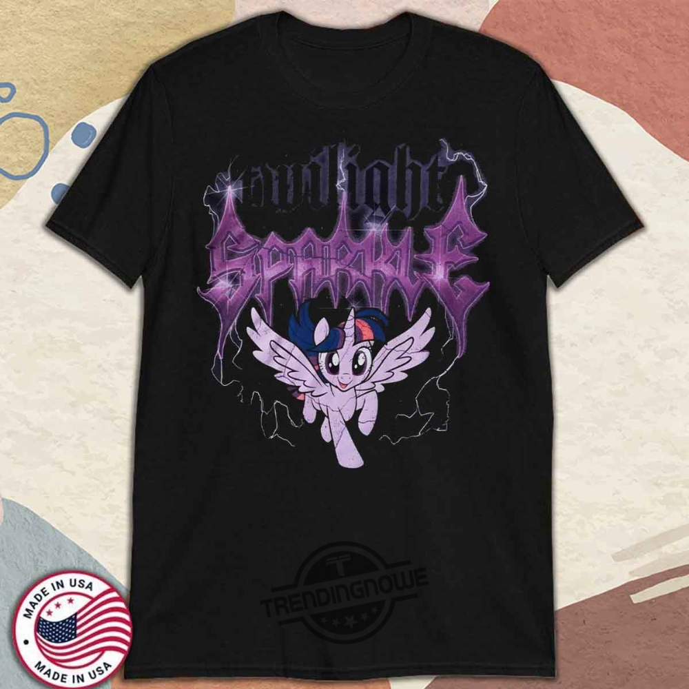 My Little Pony Twilight Sparkle Metal Girls Shirt 10 My Little Pony Twilight Sparkle Metal Girls Shirt