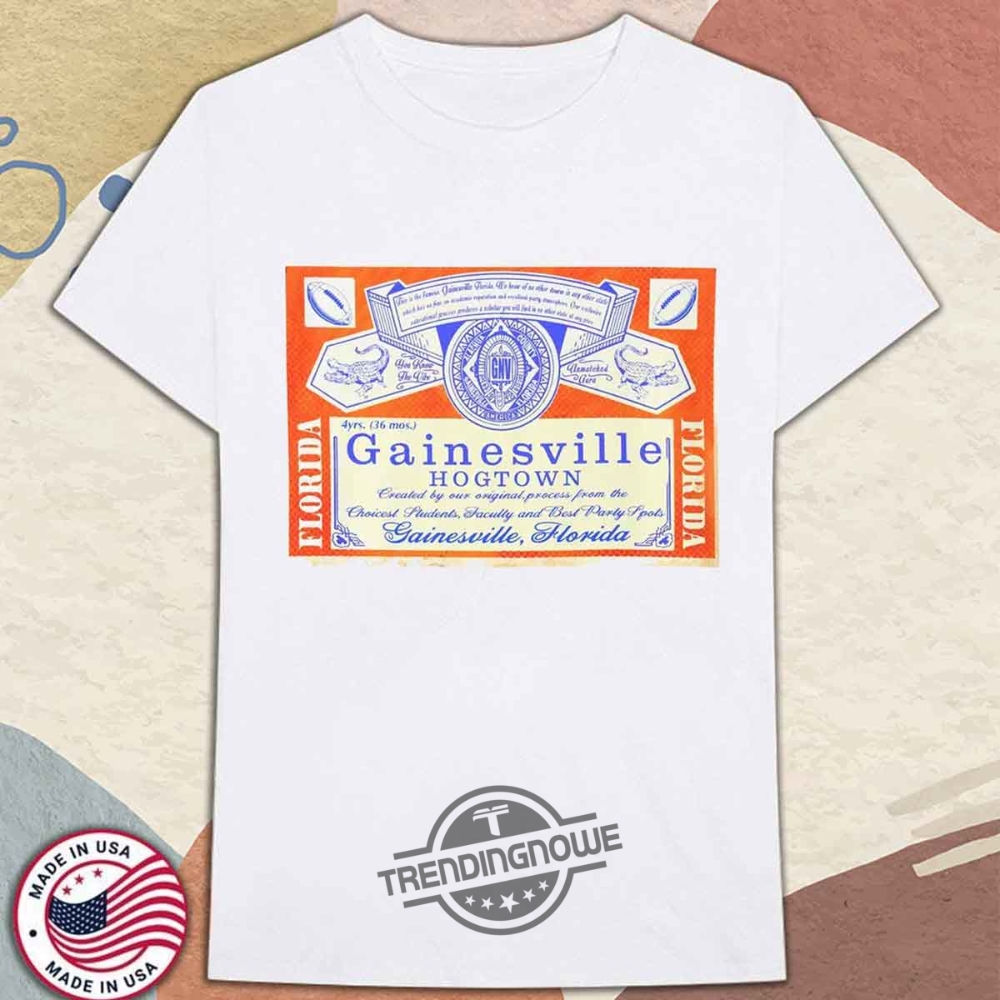 Gainesville Hogtown Unisex T Shirt 10 Gainesville Hogtown Unisex T Shirt