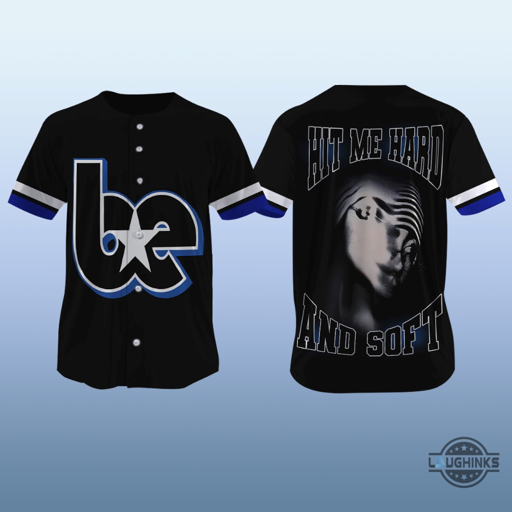 Billie Eilish Hit Me Hard And Soft Baseball Jersey Shirt Sale 3 Billie Eilish Hit me Hard and Soft Baseball Jersey Shirt Sale